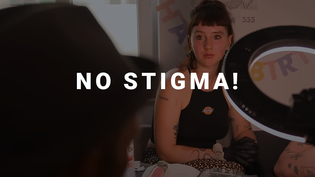 no stigma!